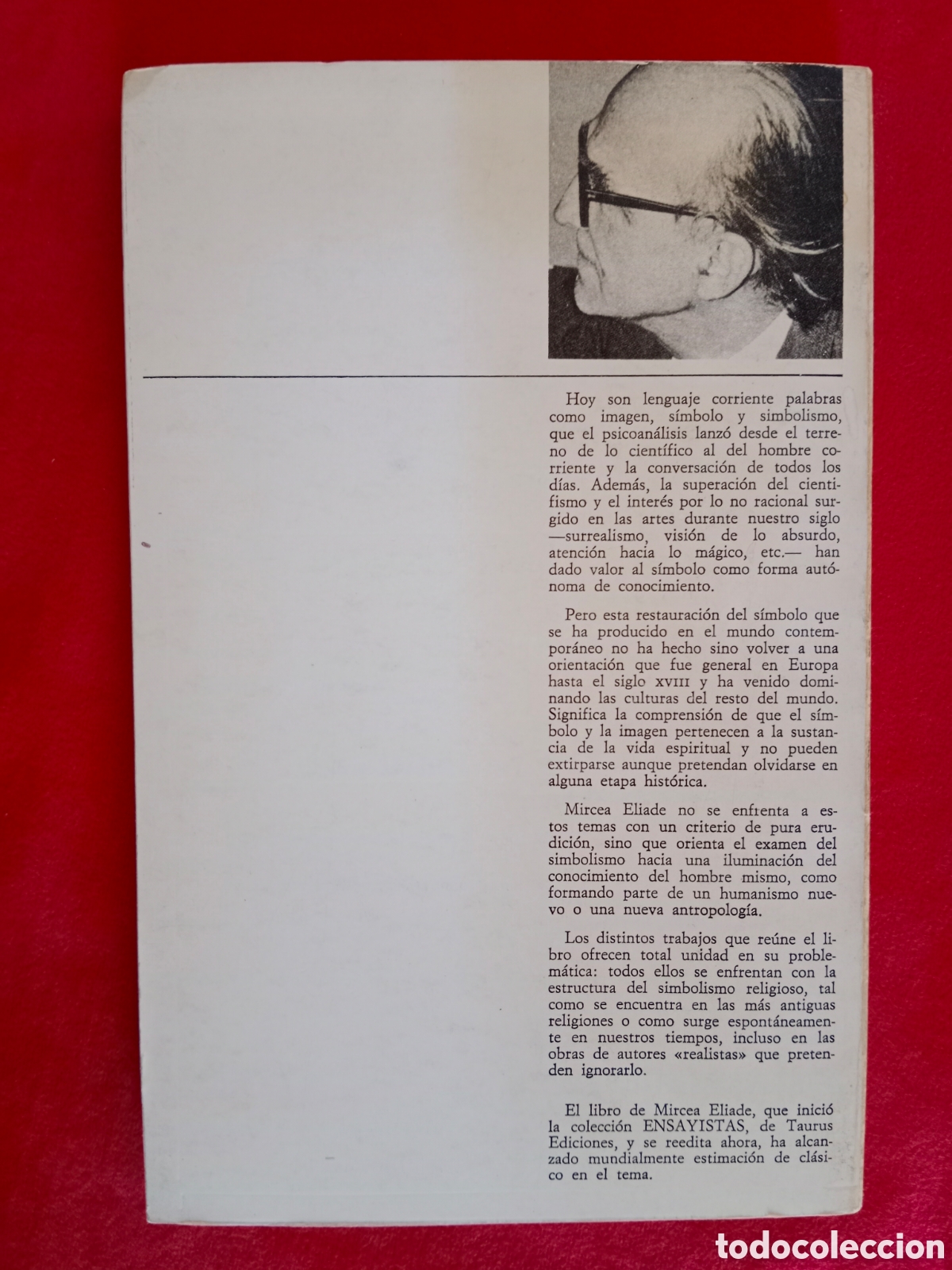 Libros de segunda mano: MIRCEA ELIADE , IM&Aacute;GENES Y S&Iacute;MBOLOS , ED. TAURUS, 1974 - Foto 2