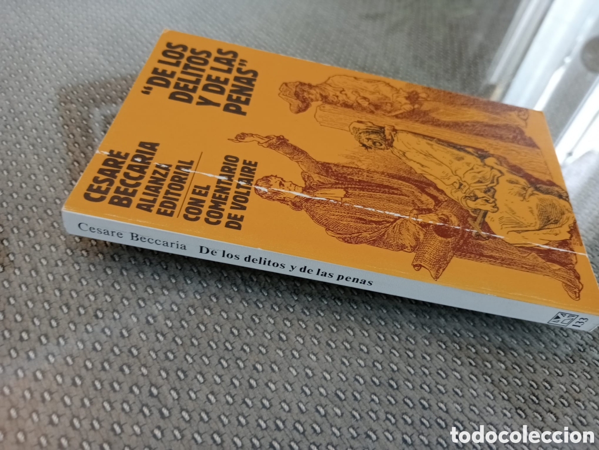 Libros de segunda mano: DE LOS DELITOS Y DE LAS PENAS / CESARE BECCARIA - Foto 5