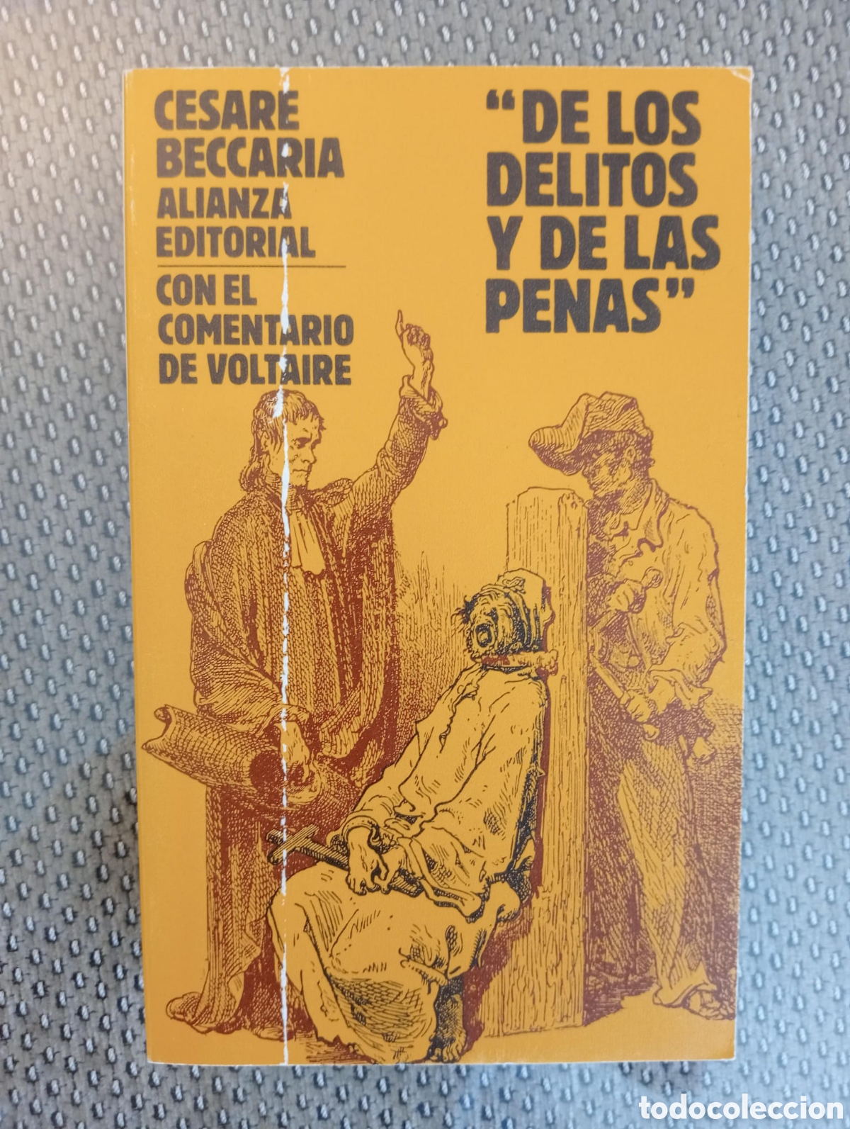 Libros de segunda mano: DE LOS DELITOS Y DE LAS PENAS / CESARE BECCARIA - Foto 1