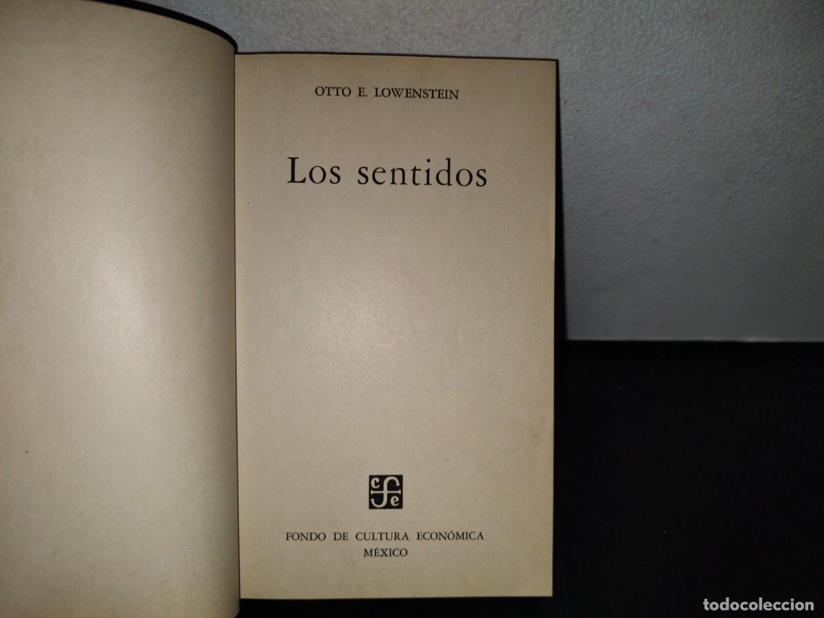 Libros de segunda mano: 87- LOS SENTIDOS - OTTO E. LOWENSTEIN - BREVIARIOS - 1969 - Foto 3