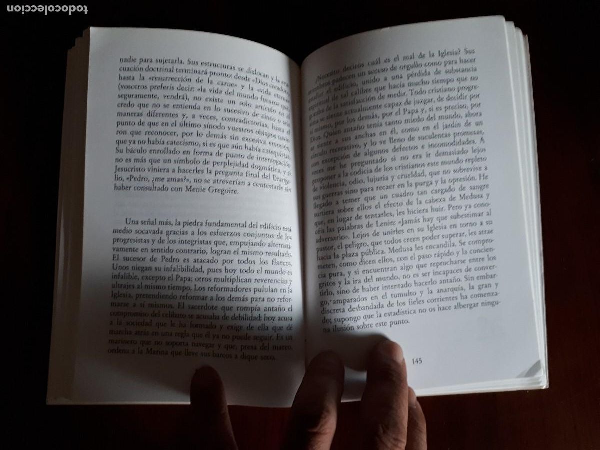 Libros de segunda mano: 36 Pruebas de la existencia del diablo.- Andr&eacute; Frossard. - Foto 4