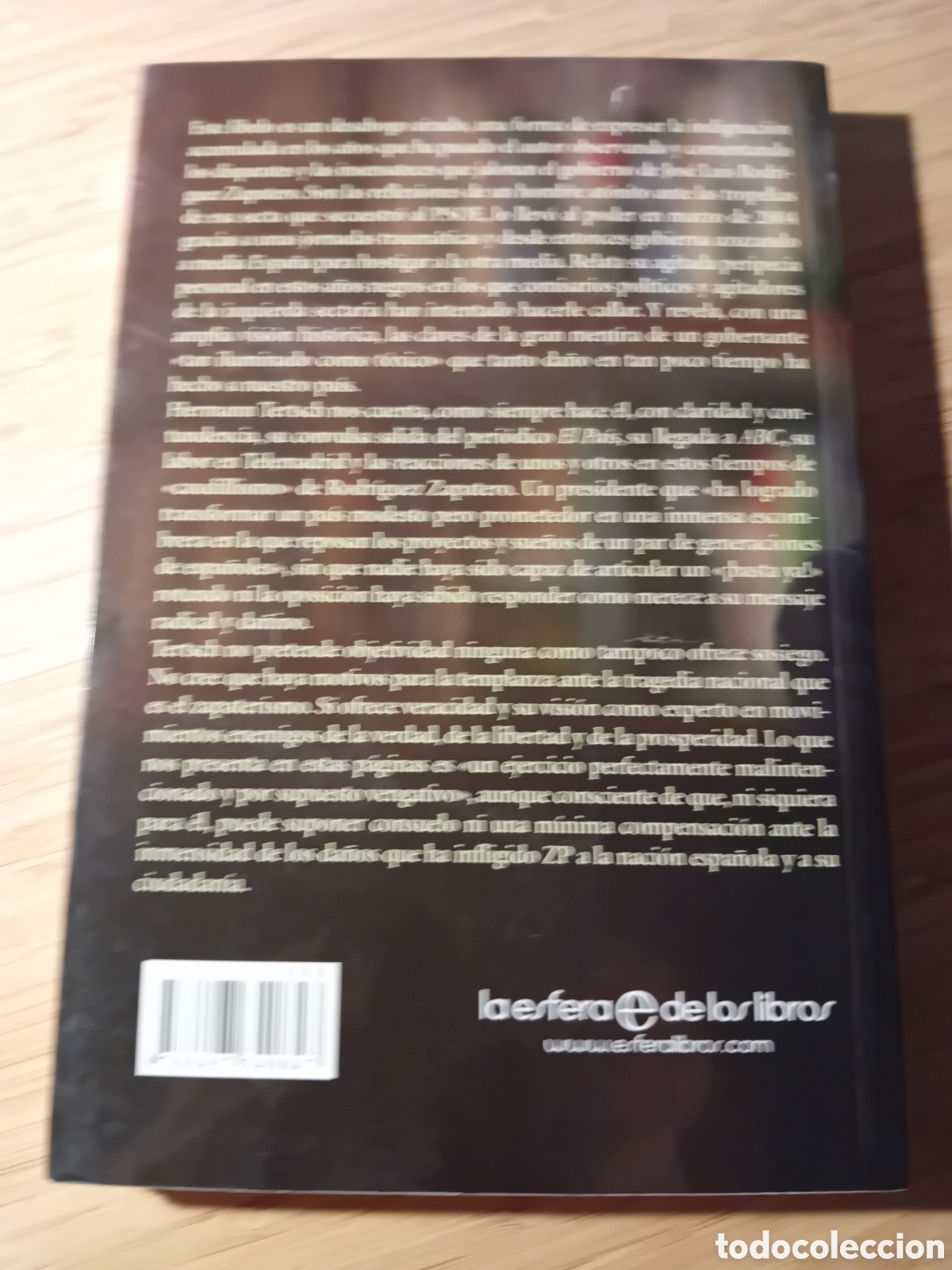 Libros de segunda mano: Libelo contra la secta - Hermann Tertsch (La esfera de los libros 2010) - Foto 2