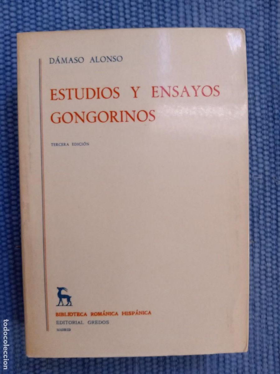 Libros de segunda mano: Alonso, D&aacute;maso: Estudios y ensayos gongorianos - Foto 1