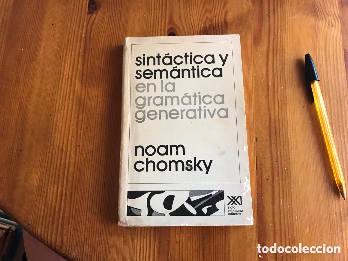 Libros de segunda mano: Sint&aacute;ctica y sem&aacute;ntica en la gram&aacute;tica generativa. Noam Chomsky. - Foto 1