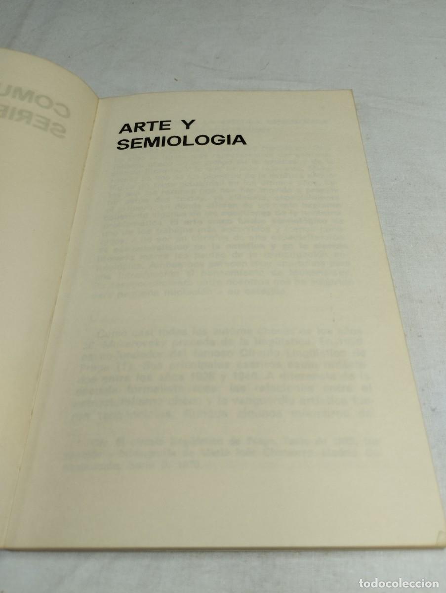 Libros de segunda mano: Comunicaci&oacute;n. Arte y semiolog&iacute;a. Mukarovsky. - Foto 2
