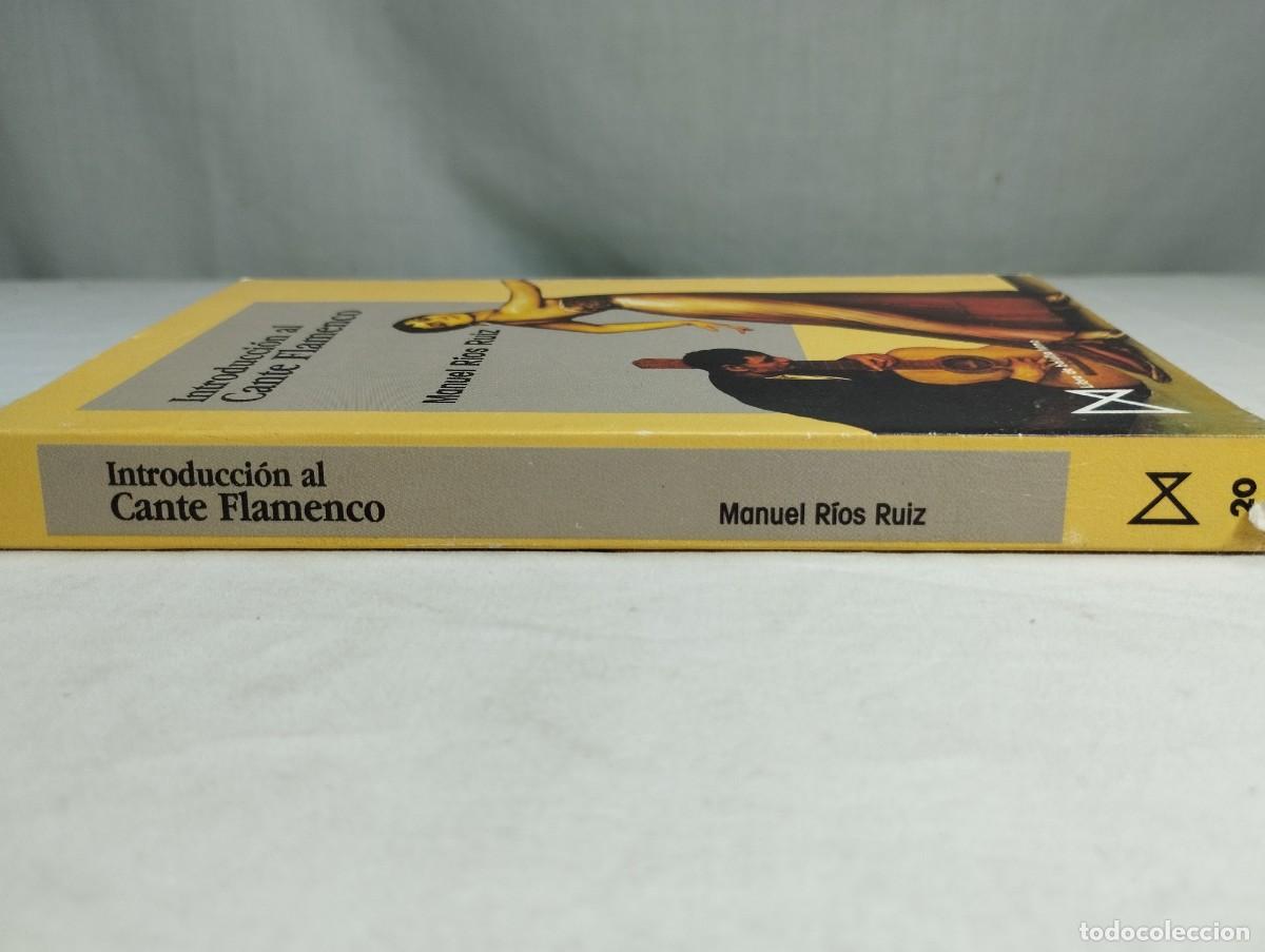 Libros de segunda mano: Introducci&oacute;n al cante flamenco. Manuel Rios - Foto 3