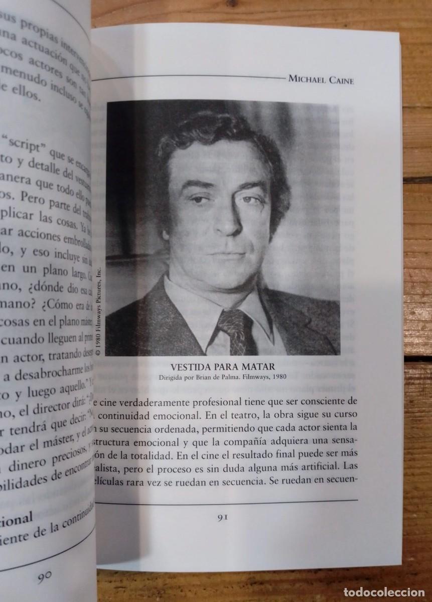 Libros de segunda mano: Michael Caine. Actuando para el cine - Foto 3
