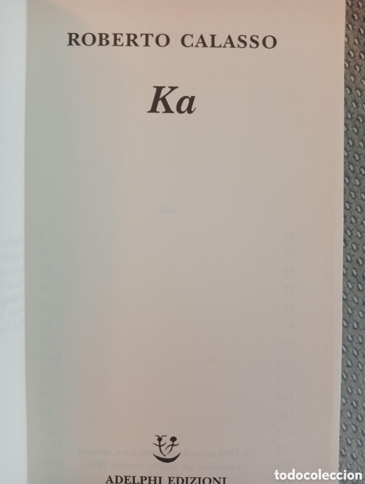 Libros de segunda mano: Ka / Roberto Calasso - Foto 2