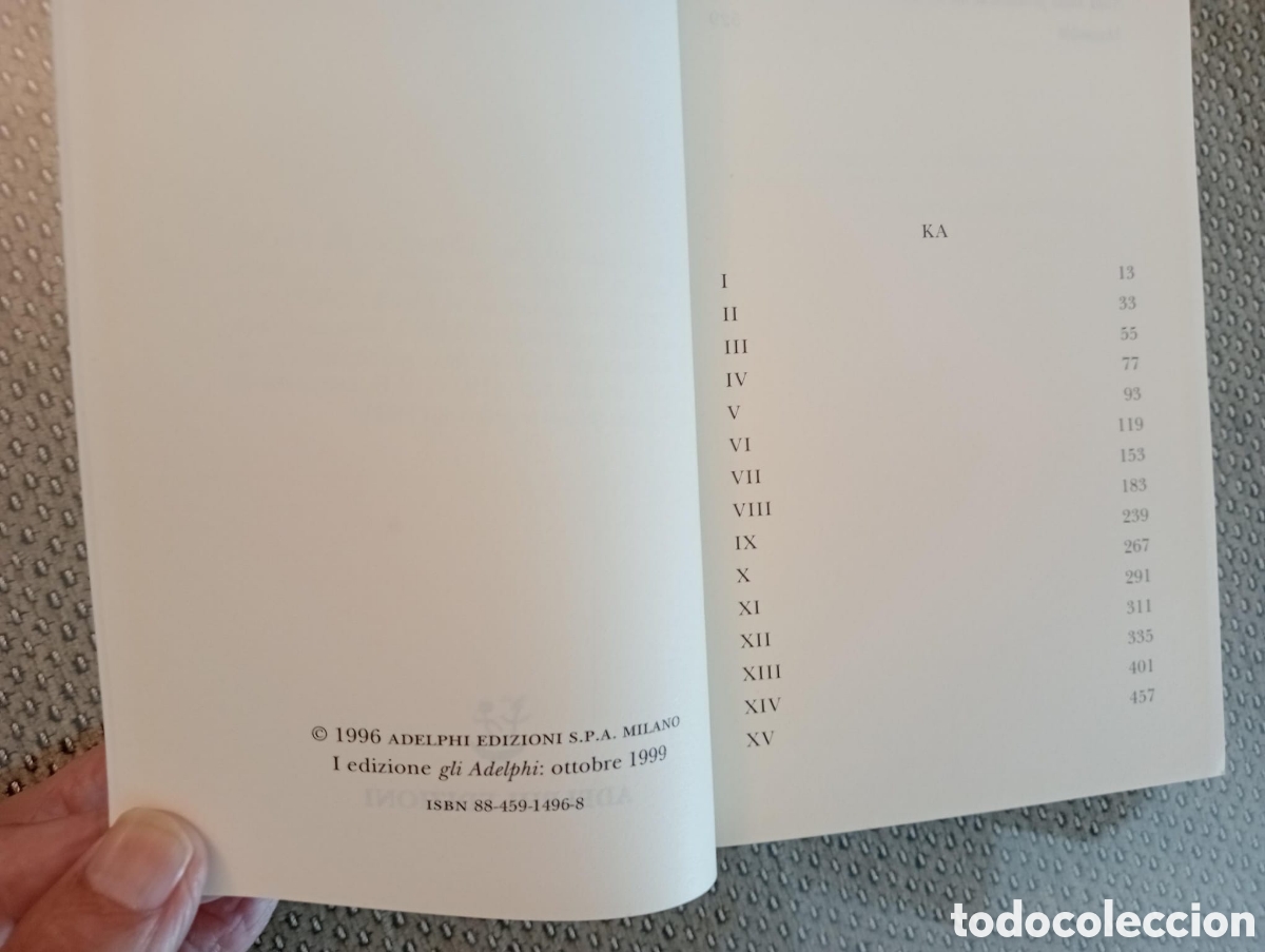 Libros de segunda mano: Ka / Roberto Calasso - Foto 3