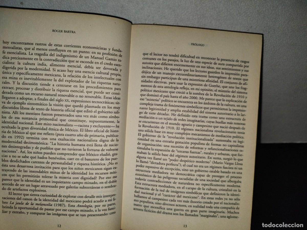 Libros de segunda mano: 124- ANATOM&Iacute;A DEL MEXICANO - ROGER BARTRA - Foto 9