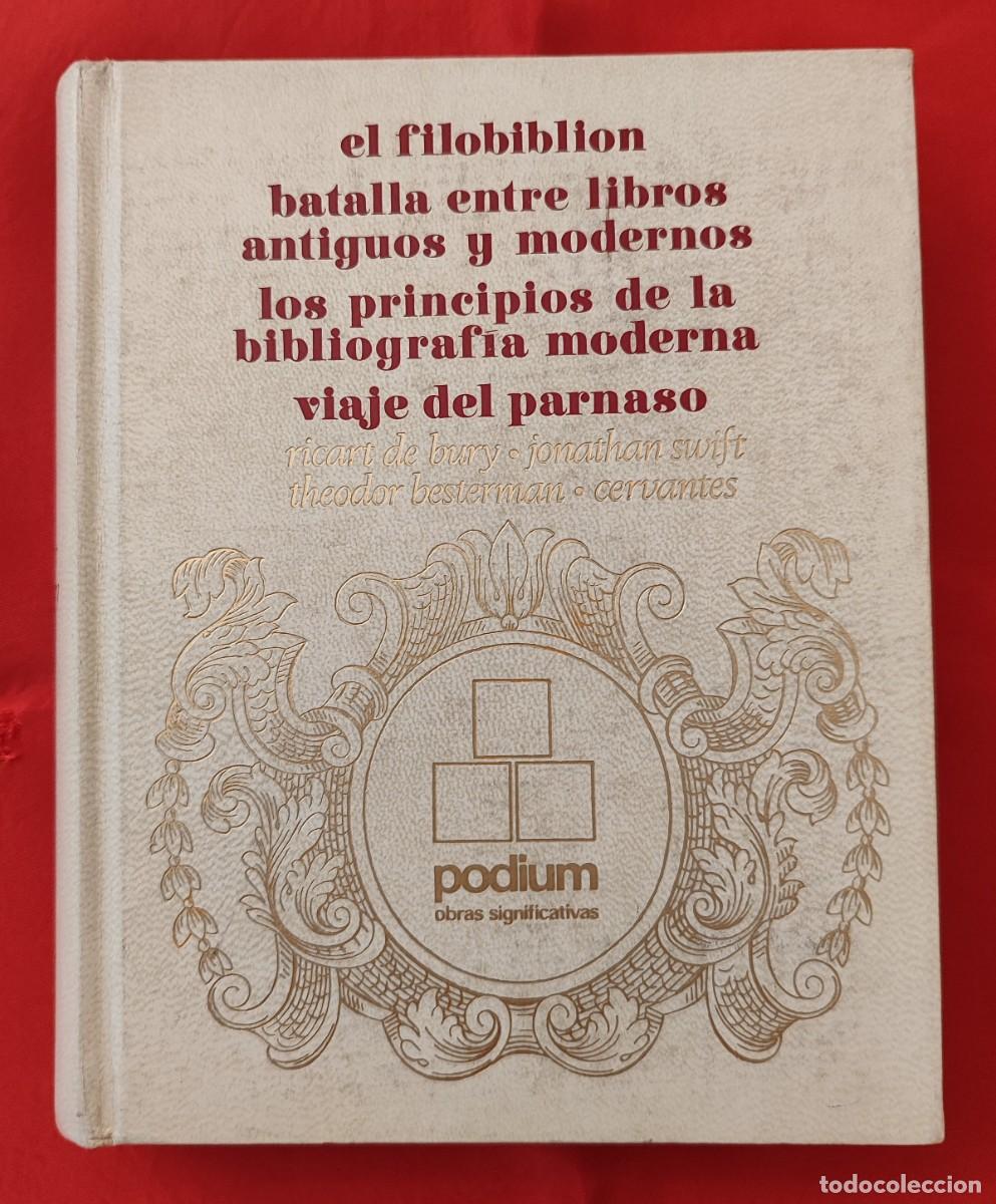 Libros de segunda mano: RICART DE BURY .- EL FILOBIBLION. - Foto 1