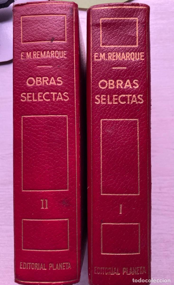 Libros de segunda mano: Obras selectas de E.M. Remarque (vol&uacute;menes I y II) - Foto 1