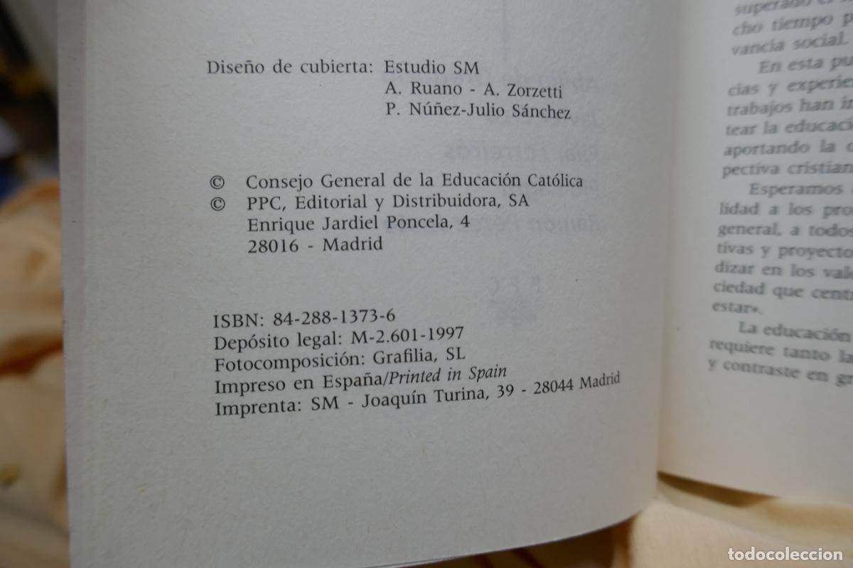 Libros de segunda mano: LA EDUCACI&Oacute;N EN VALORES, de Abilio Gregorio - Foto 5