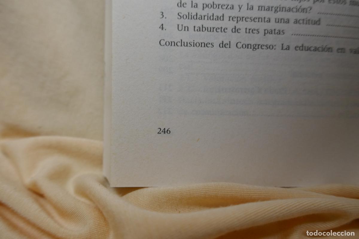Libros de segunda mano: LA EDUCACI&Oacute;N EN VALORES, de Abilio Gregorio - Foto 8