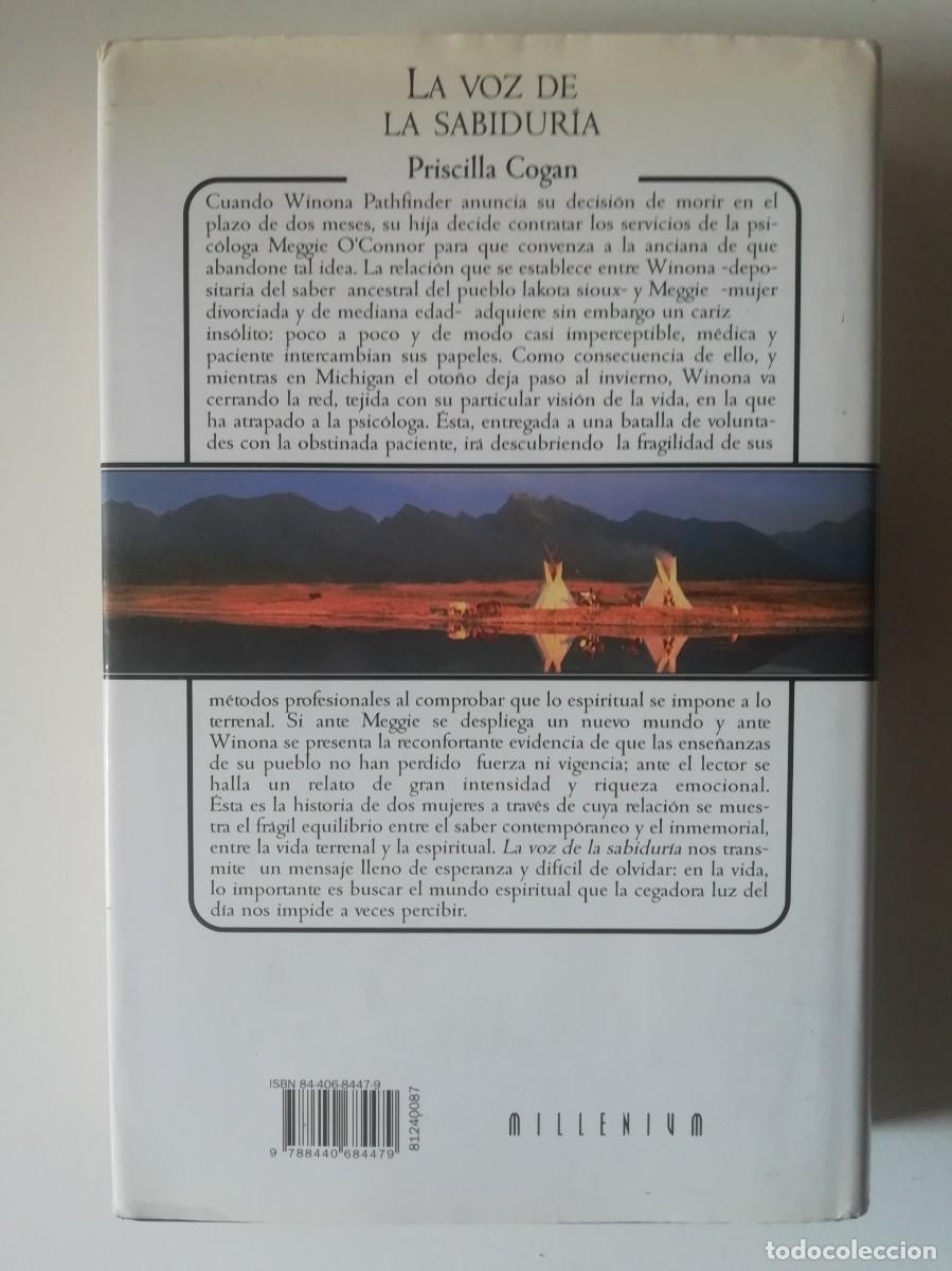 Libros de segunda mano: LA VOZ DE LA SABIDUR&Iacute;A - PRISCILLA COGAN - ED. B 1998 - Foto 2