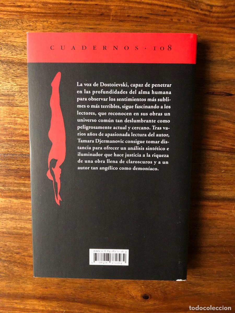 Libros de segunda mano: El universo de Dostoievski. Tamara Djermanovic. Acantilado. - Foto 2