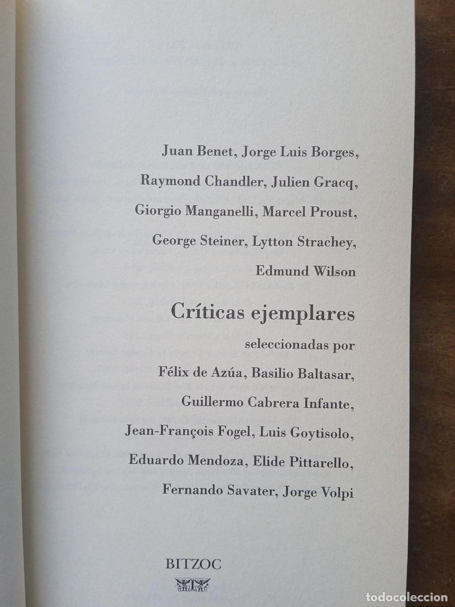 Libros de segunda mano: Criticas ejemplares Bitzoc - Foto 2