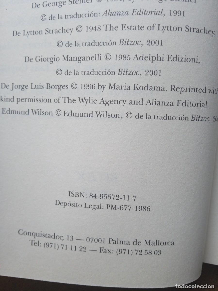 Libros de segunda mano: Criticas ejemplares Bitzoc - Foto 3