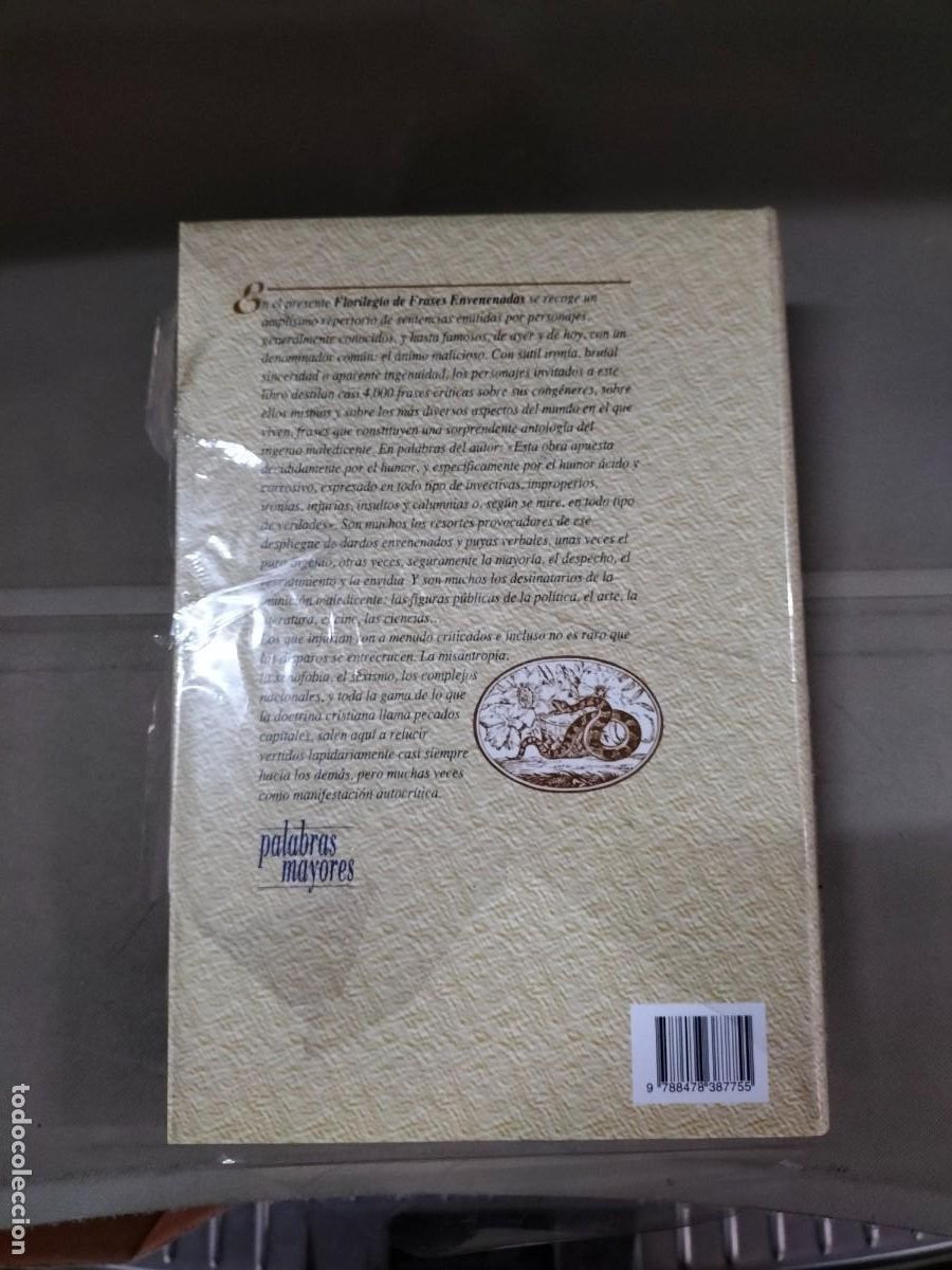 Libros de segunda mano: Florilegio de frases envenenadas - Gregorio Doval. Ediciones del Prado - Foto 2