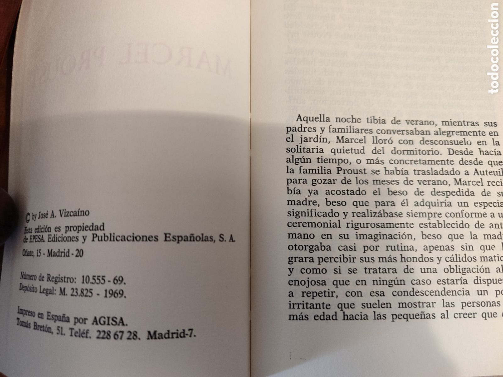 Libros de segunda mano: Marcel Proust. J. A. Vizcaino - Foto 3