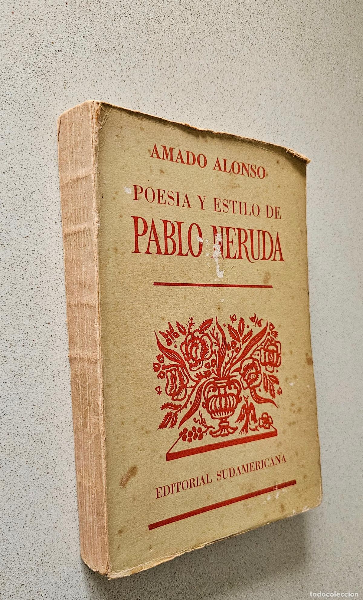 Libros de segunda mano: Poesia y estilo de Pablo Neruda, Amado Alonso - Foto 1