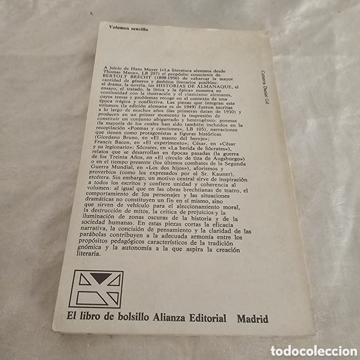 Libros de segunda mano: Historias del almanaque - Brecht, Bertolt - Foto 2