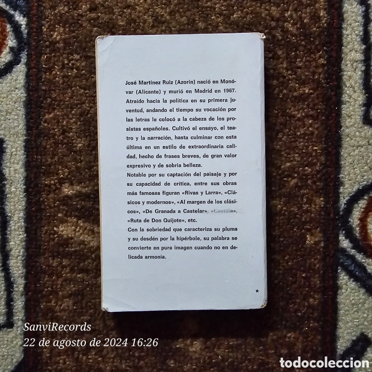 Libros de segunda mano: LA RUTA DE DON QUIJOTE, CASTILLA (AZORIN) (EDAF) - Foto 2