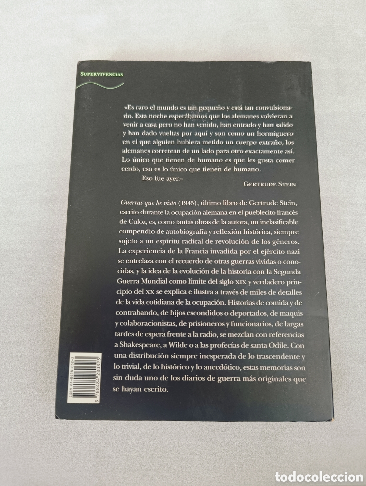 Libros de segunda mano: Guerras que he visto. Gertrude Stein. - Foto 2