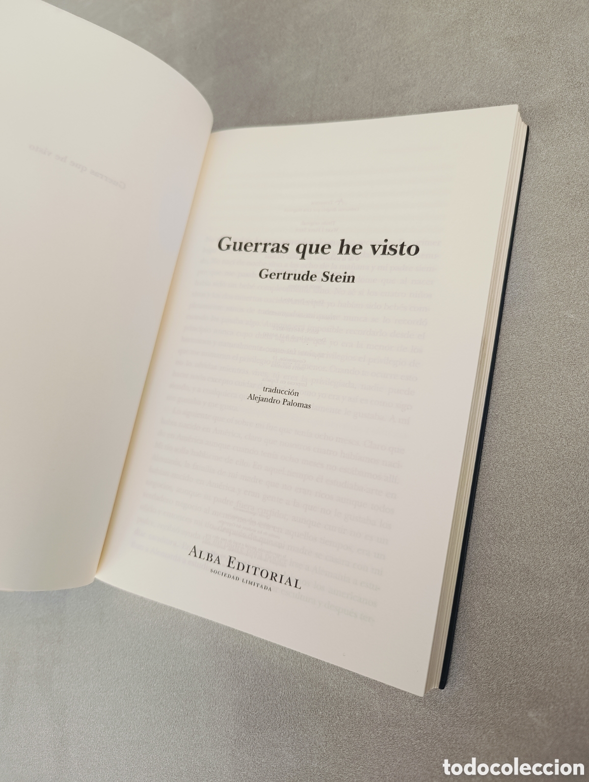 Libros de segunda mano: Guerras que he visto. Gertrude Stein. - Foto 3