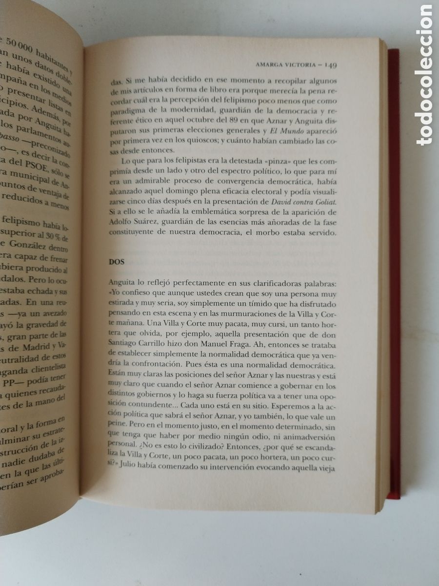 Libros de segunda mano: AMARGA VICTORIA/PEDRO J. RAM&Iacute;REZ - Foto 3