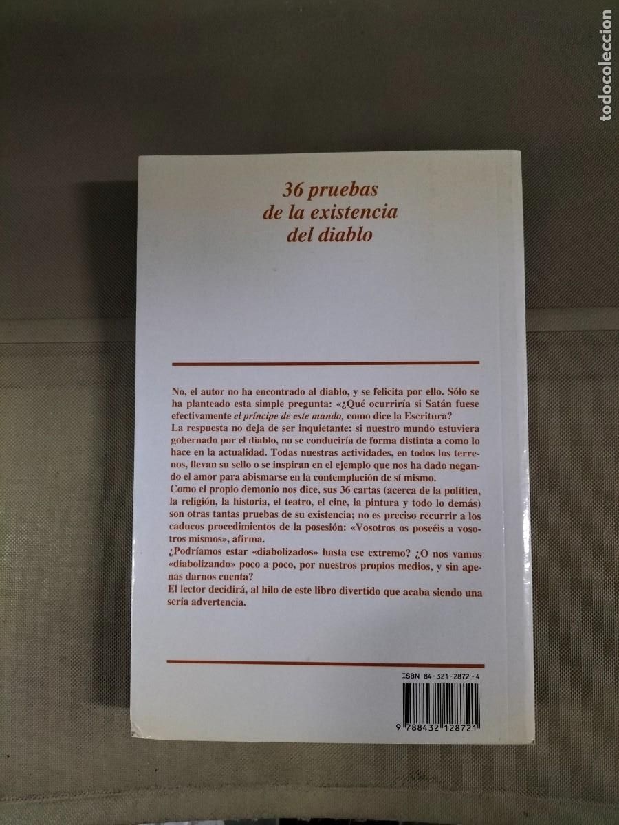 Libros de segunda mano: 36 pruebas de la existencia del diablo - Andr&eacute; Frossard. Rialp - Foto 2