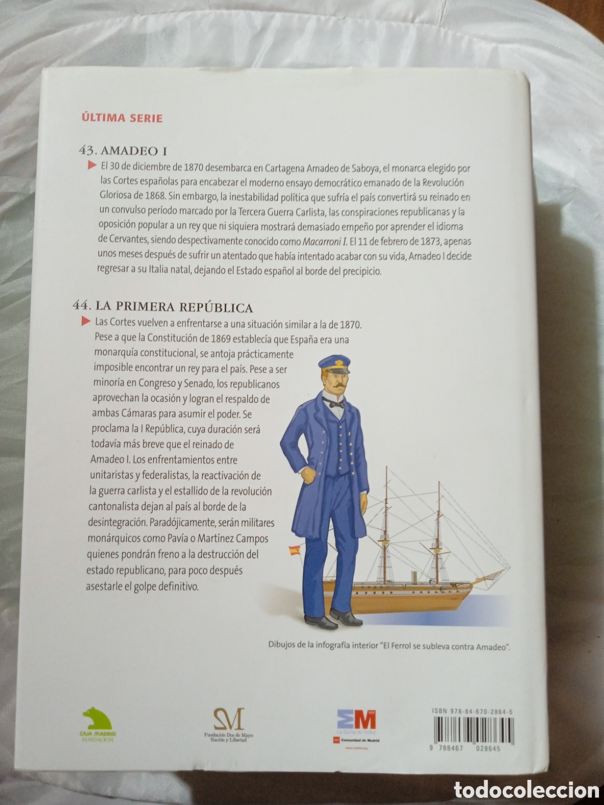 Libros de segunda mano: AMF - Episodios nacionales de Benito P&eacute;rez Gald&oacute;s - Foto 7