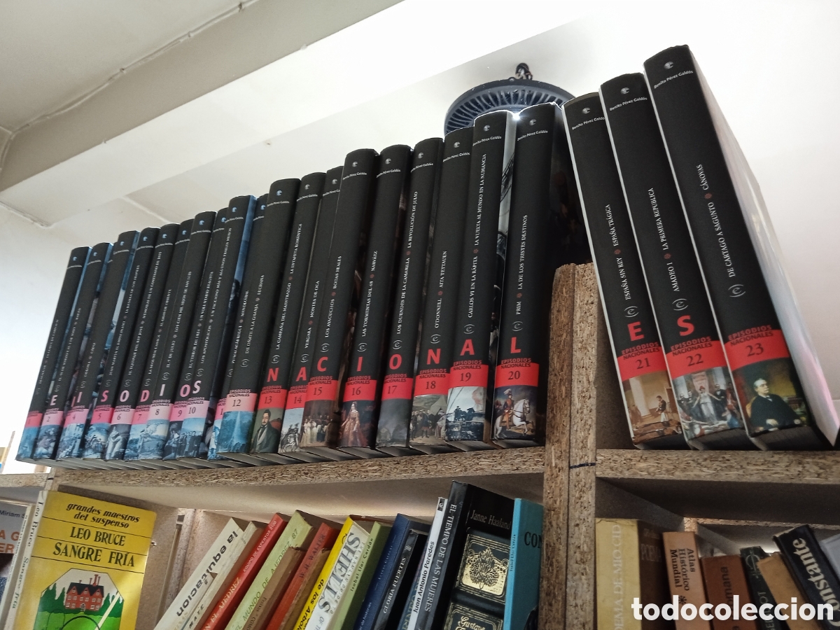 Libros de segunda mano: AMF - Episodios nacionales de Benito P&eacute;rez Gald&oacute;s - Foto 8