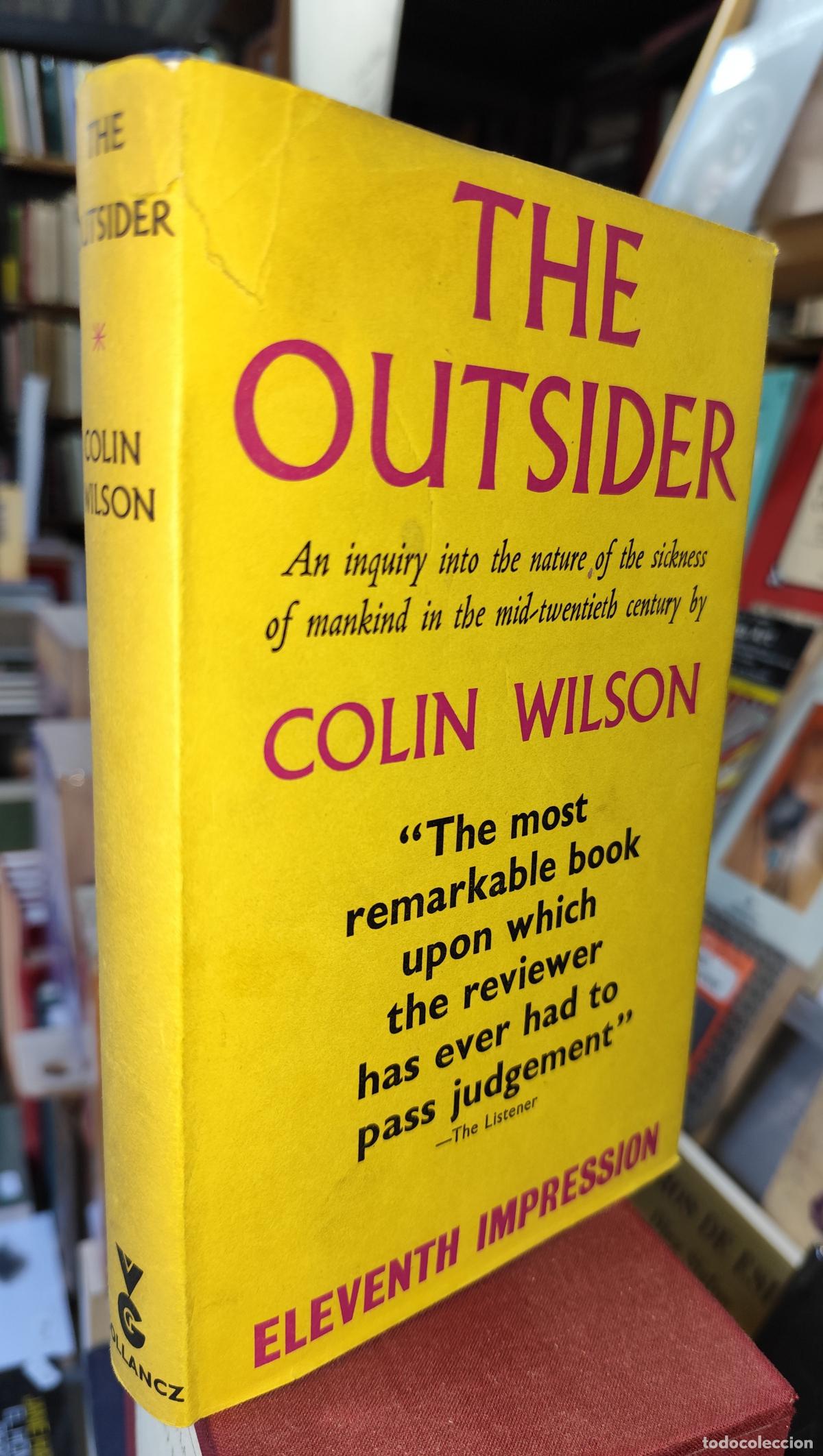 Libros de segunda mano: THE OUTSIDER. COLIN WILSON. TEXTO EN INGL&Eacute;S - Foto 1