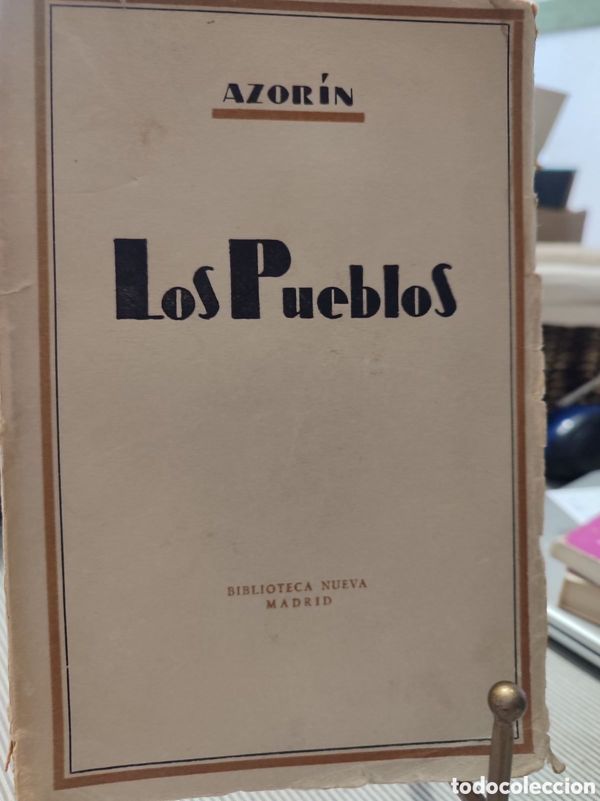Libros de segunda mano: LOS PUEBLOS. Azor&iacute;n. 1943 - Foto 1