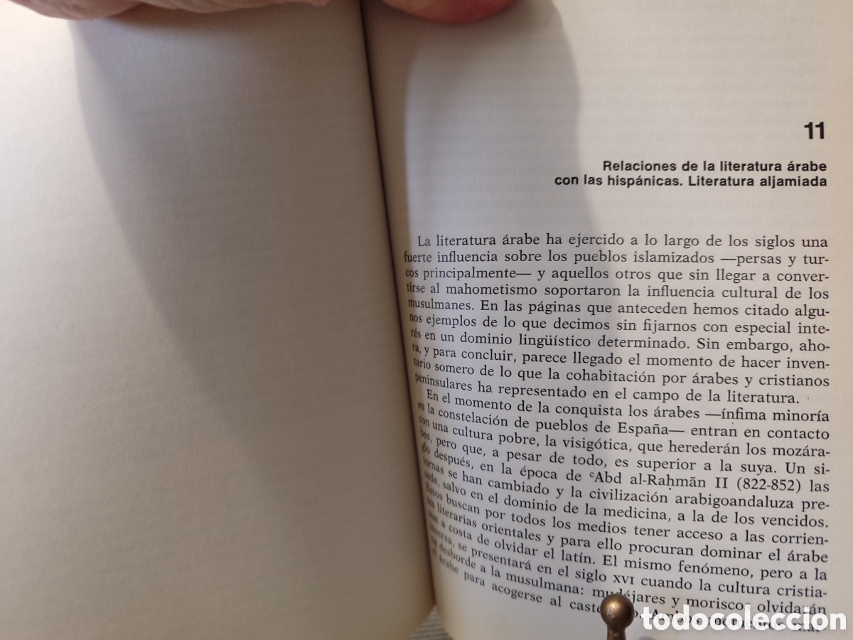 Libros de segunda mano: LITERATURA &Aacute;RABE. Juan Vernet - Foto 5