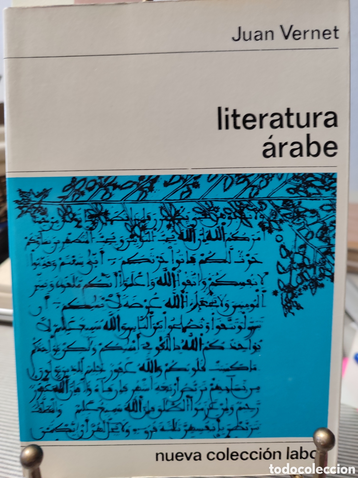 Libros de segunda mano: LITERATURA &Aacute;RABE. Juan Vernet - Foto 1