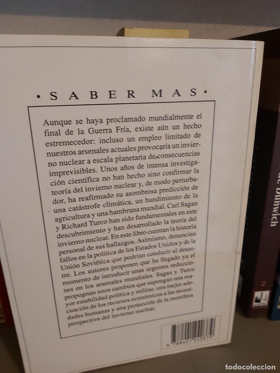 Libros de segunda mano: CARL SAGAN Y RICHARD TURCO: EL INVIERNO NUCLEAR - Foto 2