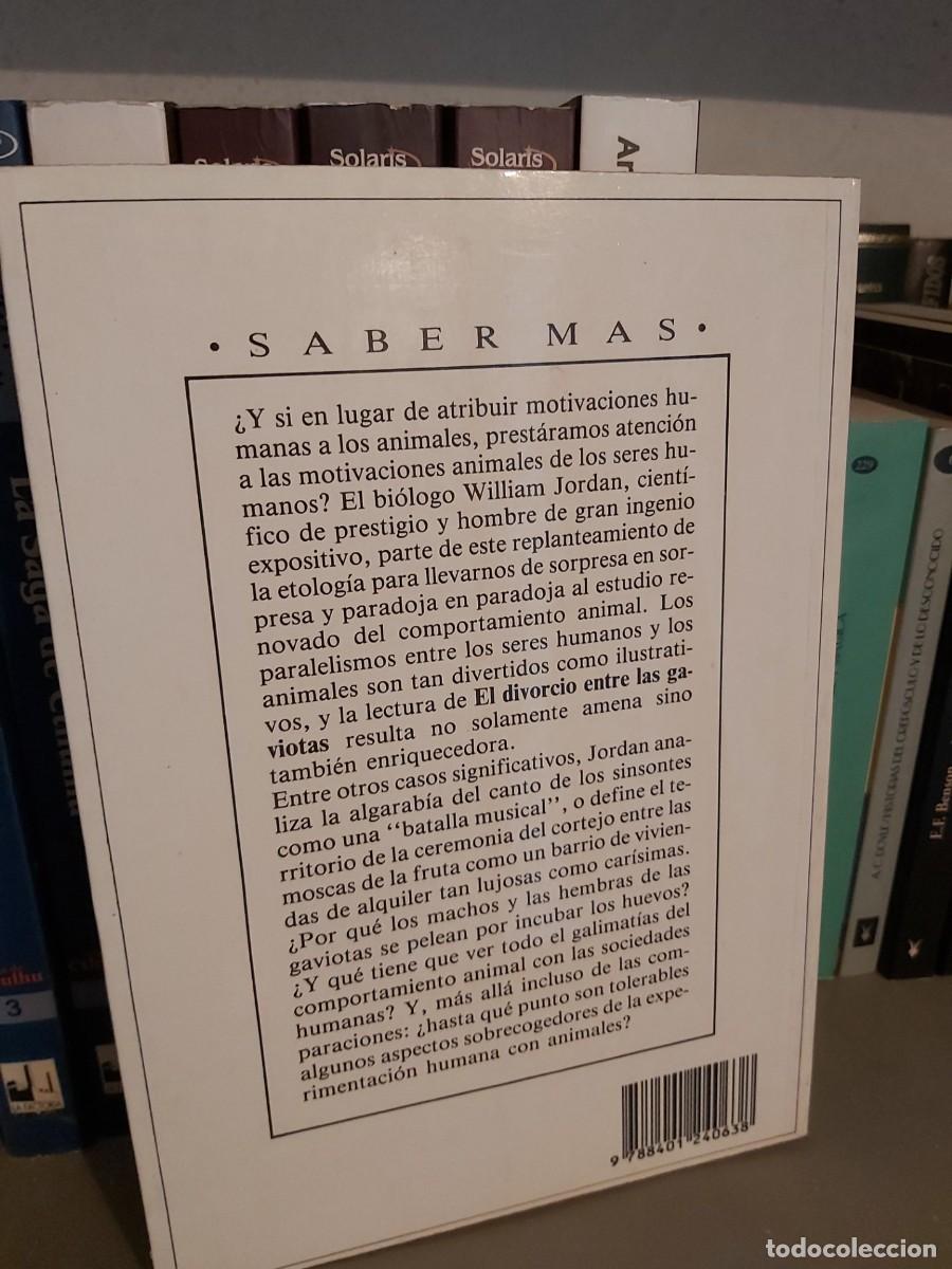 Libros de segunda mano: EL DIVORCIO ENTRE LAS GAVIOTAS: WILLIAM JORDAN - Foto 2