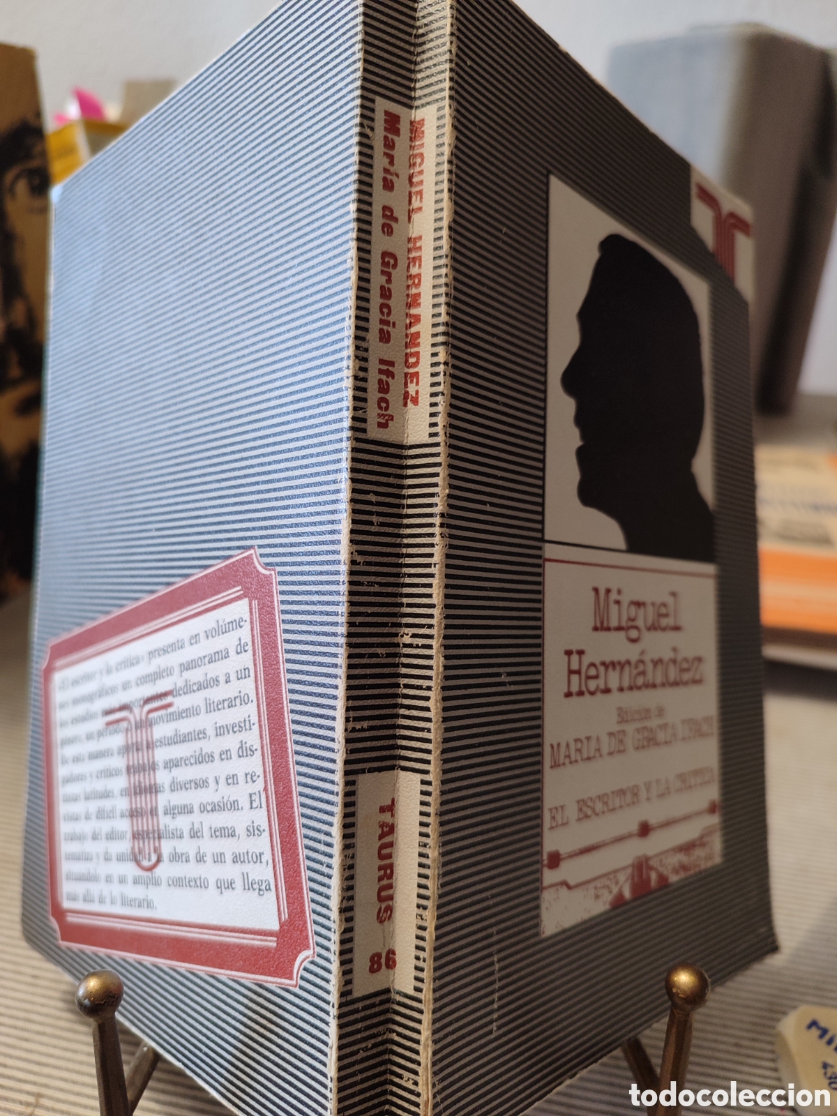 Libros de segunda mano: Miguel Hern&aacute;ndez. El escritor y la cr&iacute;tica. - Foto 2