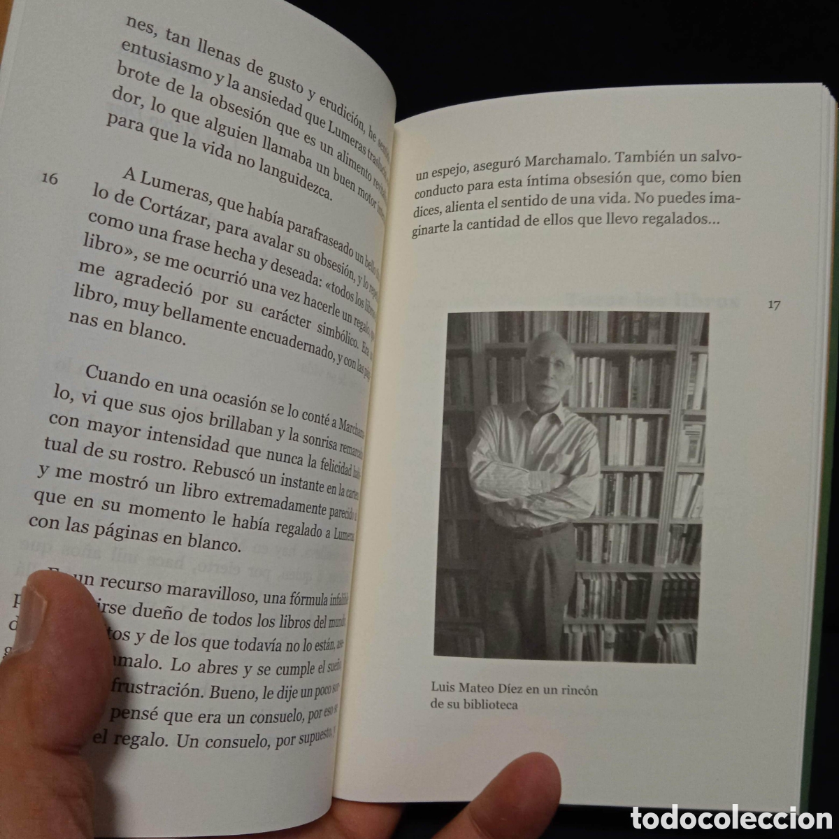 Libros de segunda mano: TOCAR LOS LIBROS - JES&Uacute;S MARCHAMALO - F&Oacute;RCOLA 2010 #8839 - Foto 5