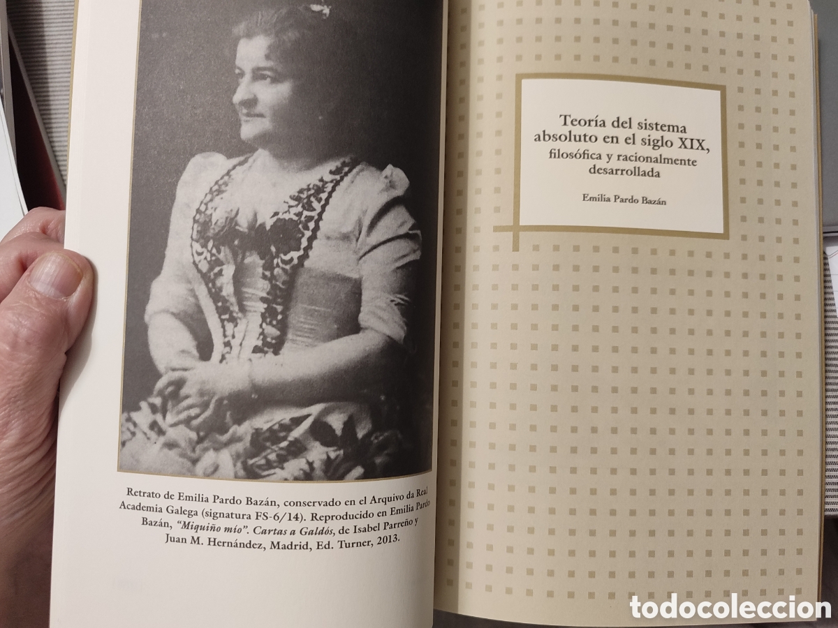 Libros de segunda mano: TEOR&Iacute;A DEL SISTEMA ABSOLUTO. E. Pardo Baz&aacute;n. Primera edici&oacute;n, 2016 - Foto 4