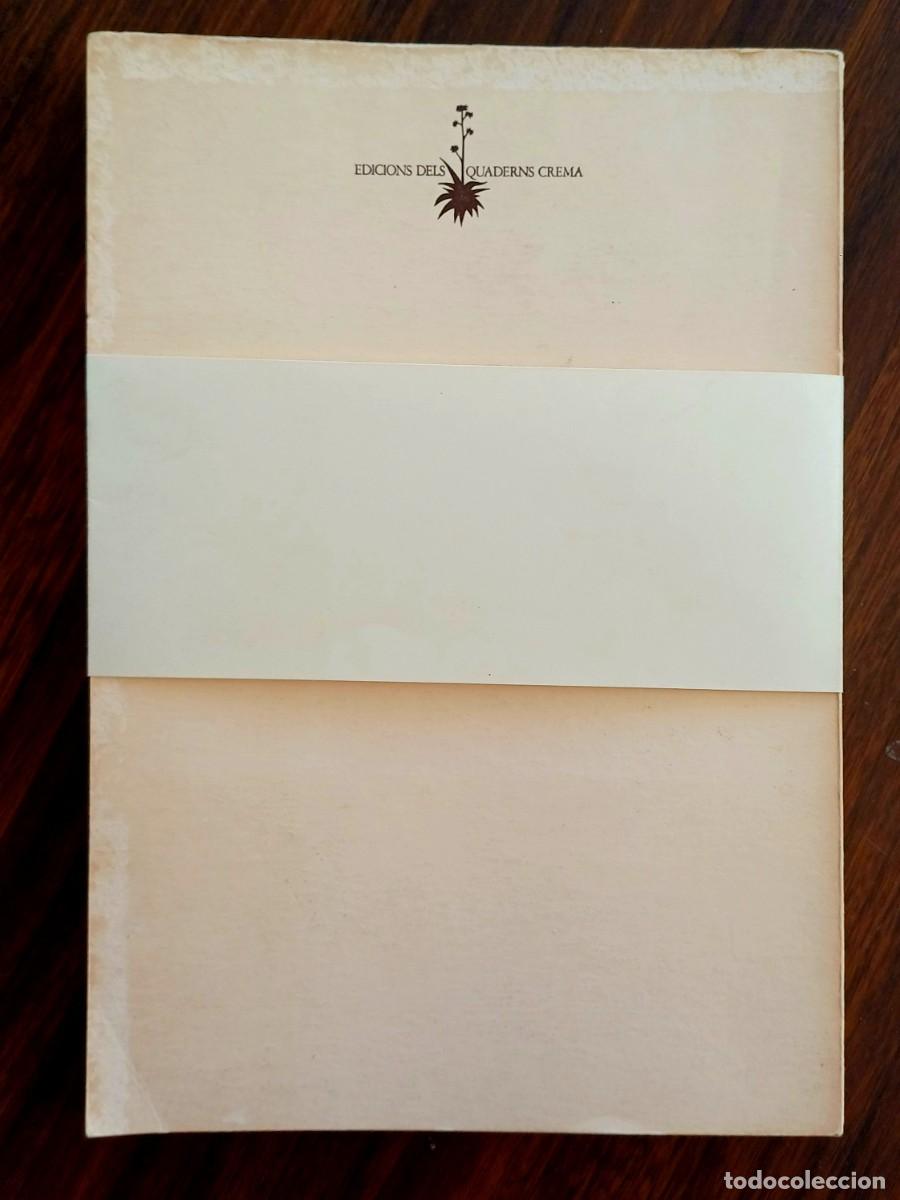 Libros de segunda mano: Pla i catal&agrave; / VVAA. Quaderns Crema 1980 - Foto 4