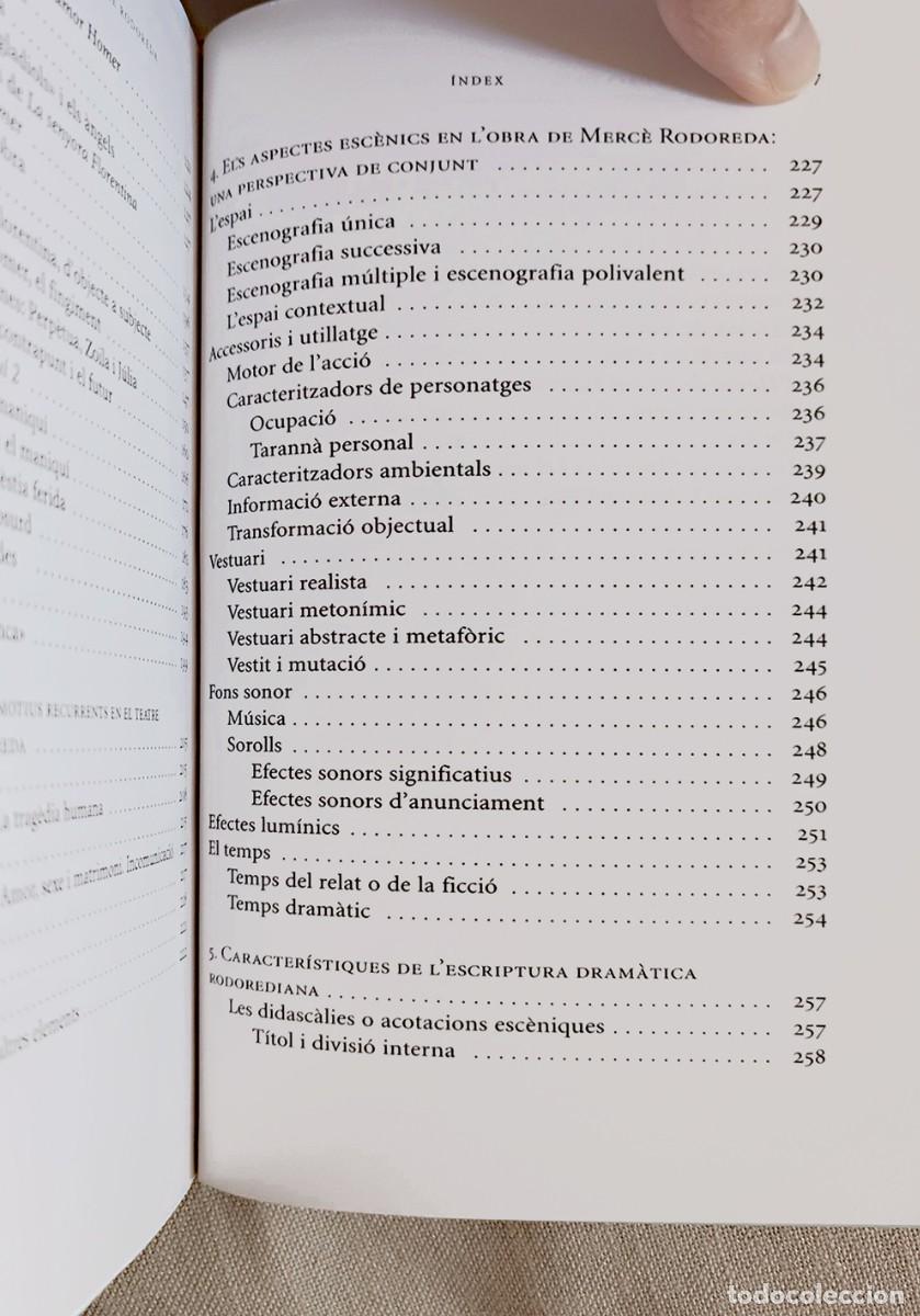 Libros de segunda mano: LOBRA DRAM&Agrave;TICA DE MERC&Egrave; RODOREDA - Foto 4