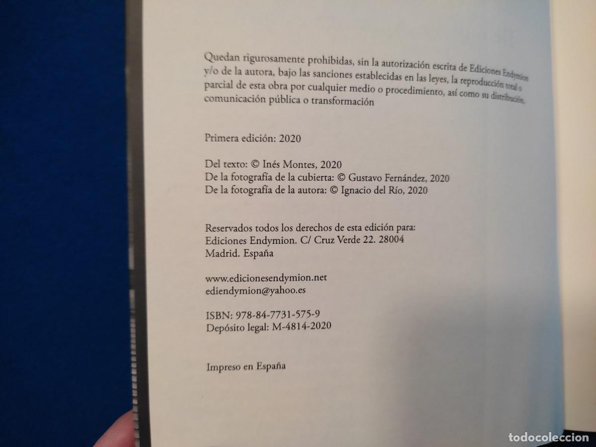 Libros de segunda mano: De Repente Siempre es Tarde In&eacute;s Montes Ediciones Endymi&oacute;n 2020 - Foto 6