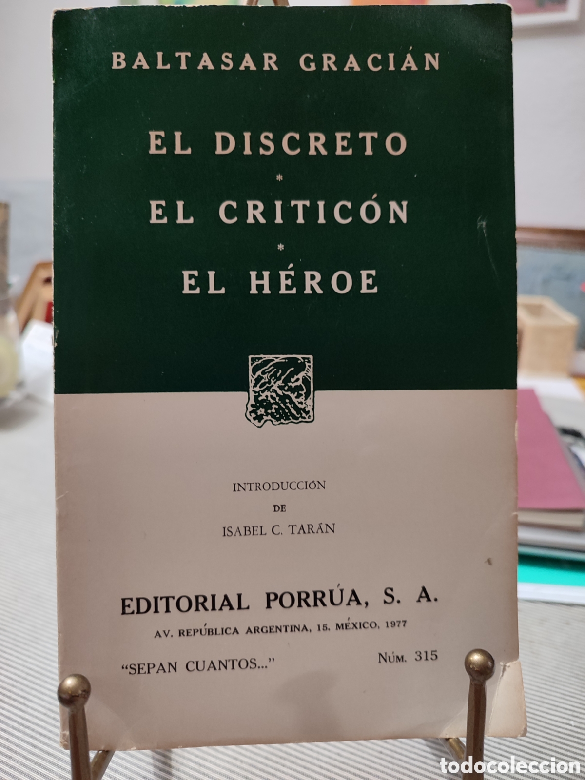Libros de segunda mano: EL DISCRETO. EL CRITIC&Oacute;N. EL H&Eacute;ROE. Baltasar Graci&aacute;n - Foto 1