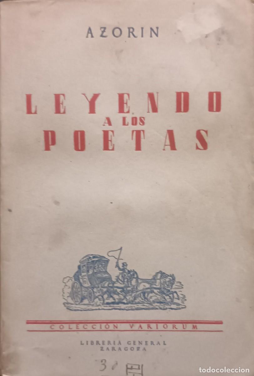 Libros de segunda mano: LEYENDO A LOS POETAS (AZORIN) - Foto 1