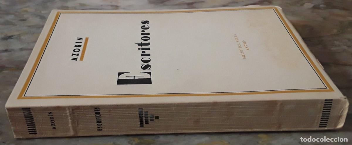 Libros de segunda mano: AZOR&Iacute;N. ESCRITORES. BIBLIOTECA NUEVA MADRID. - Foto 2