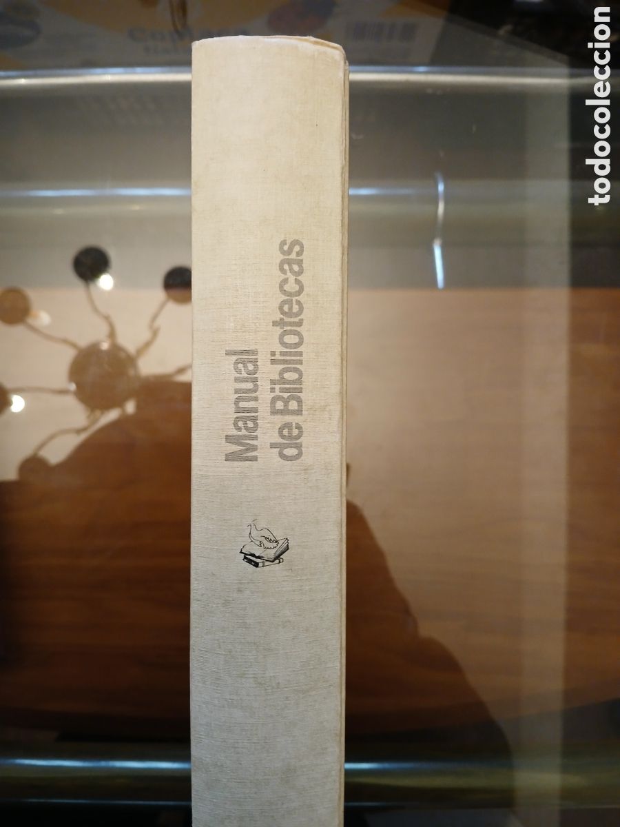 Libros de segunda mano: Manual de Bibliotecas. Manuel Carri&oacute;n G&uacute;tiez. - Foto 3