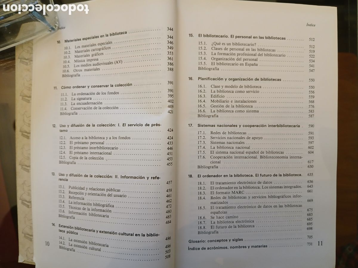 Libros de segunda mano: Manual de Bibliotecas. Manuel Carri&oacute;n G&uacute;tiez. - Foto 7